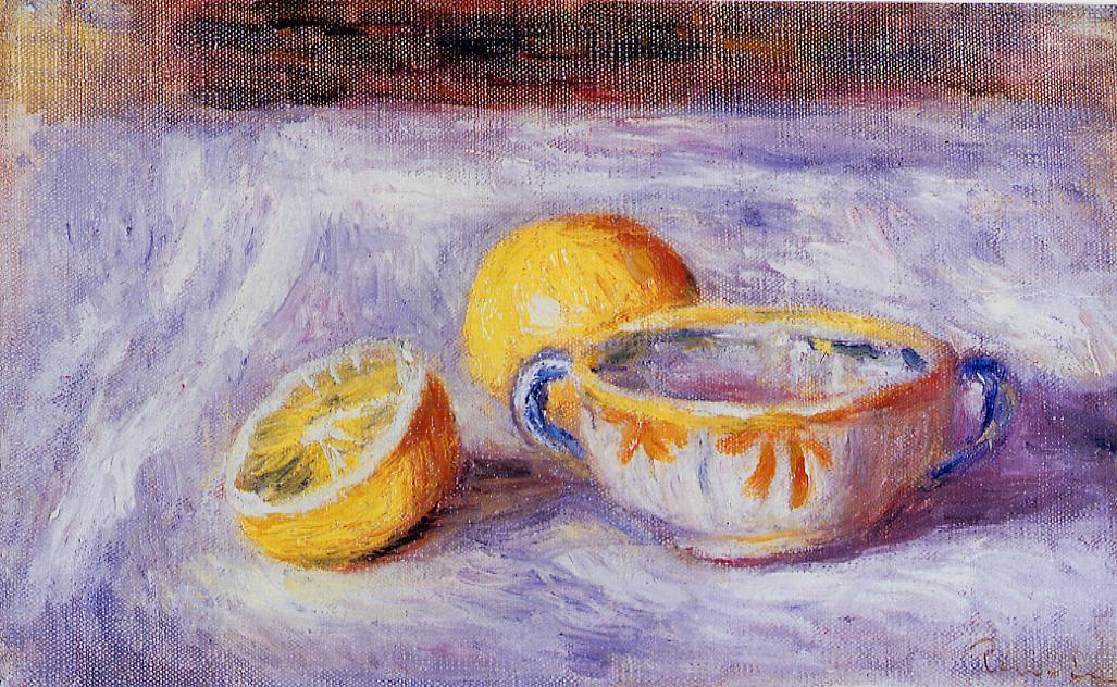 Still Life with Lemons | Pierre Auguste Renoir | Oil Painting