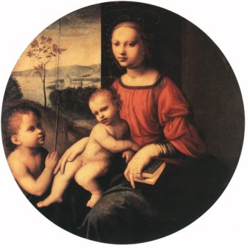 Virgin and Child with the Infant St. John the Baptist Guiliano Bugiardini