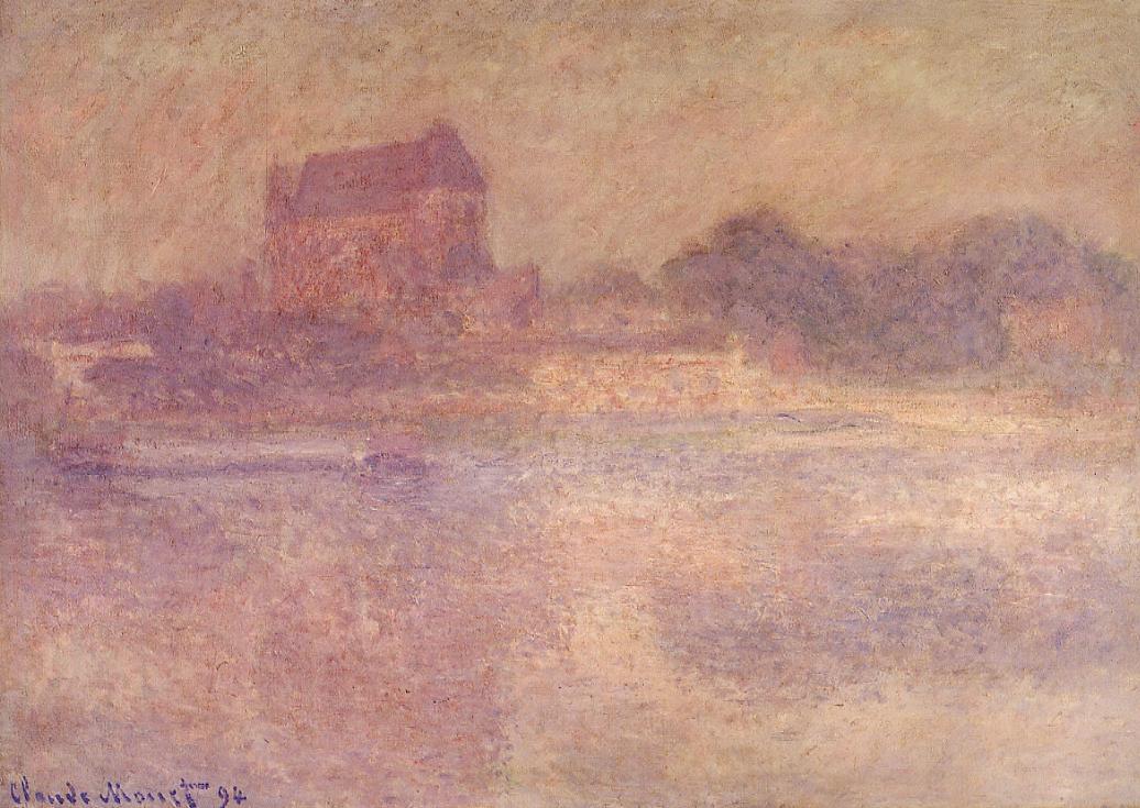 Vernon Church in the Fog 1894 | Claude Monet | Oil Painting