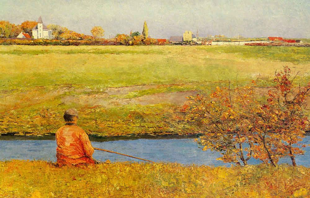 Fishing On A Summer Day | Francis Nys | Oil Painting