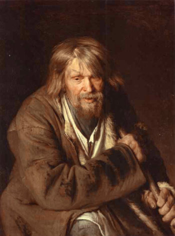 Portrait of an Old Peasant | Ivan Nikolaevich Kramskoy | Oil Painting