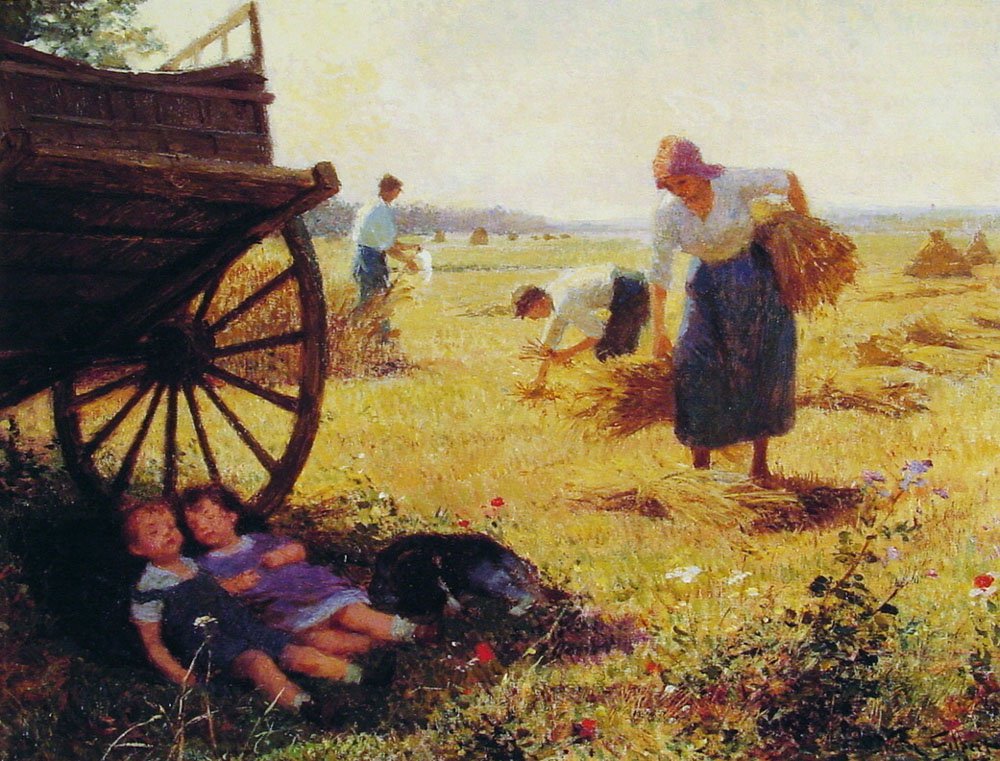Haymaking | Victor Gabriel Gilbert | oil painting