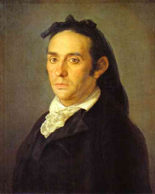 Portrait Of The Artist Julio Asensio | Francisco De Goya | oil painting