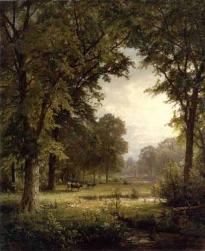 Idyllic Landscape 1874 | William Trost Richards | oil painting