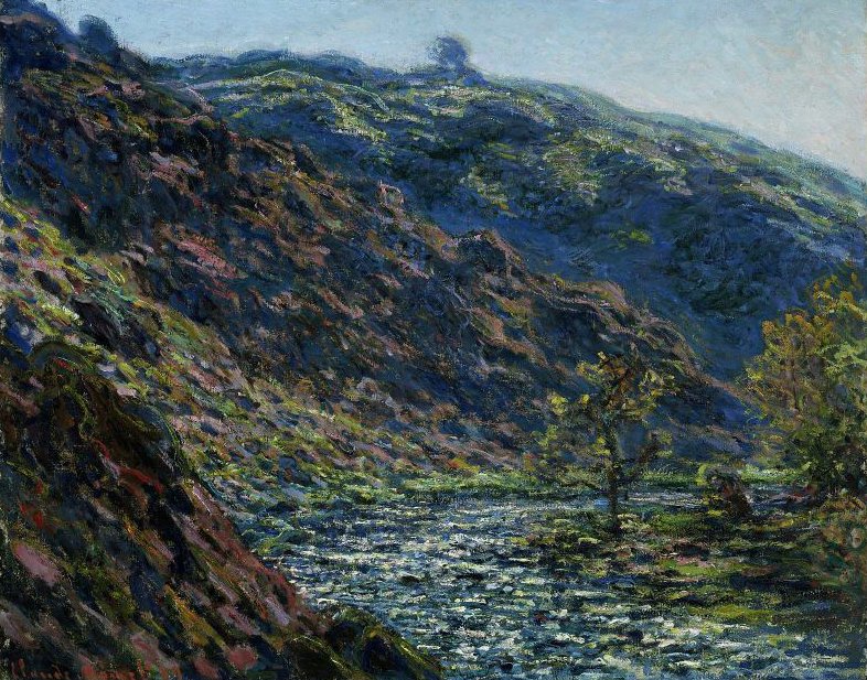 Valley of the Petite Creuse 1889 | Claude Monet | oil painting