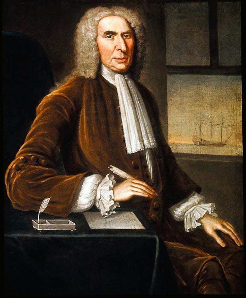 Judge Charles Chambers 1743 | John Smibert | oil painting