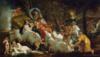 Bacchanalia Mid-17th century | Bourdon Sebastien | oil painting