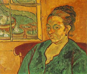 Portrait of Madame Augustine Roulin | Vincent Van Gogh | oil painting