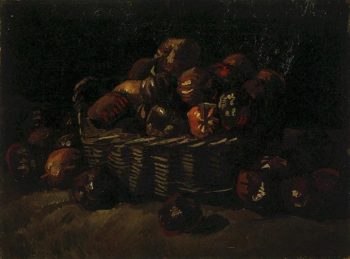 Basket of Apples version 2 | Vincent Van Gogh | oil painting