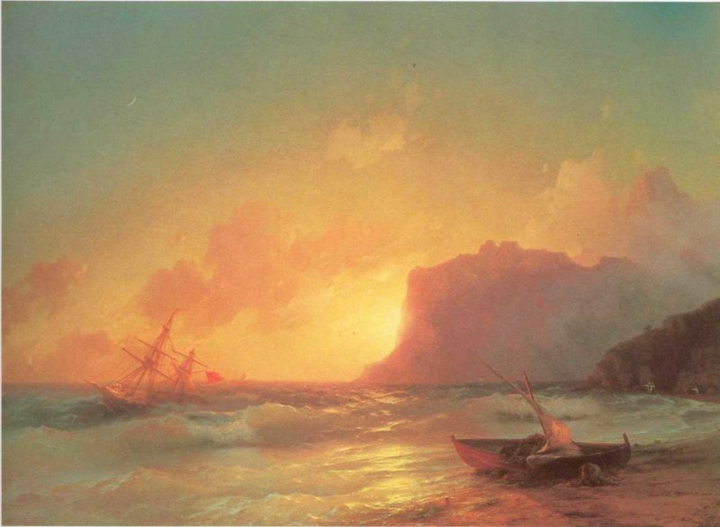 The Sea Koktebel | Ivan Aivazovsky | oil painting