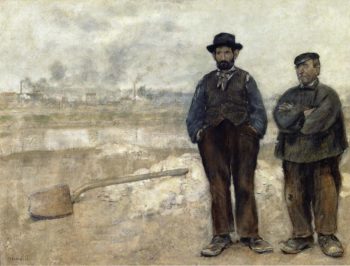 Two Workmen | Jean Francois Raffaelli | oil painting