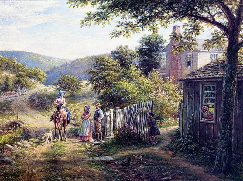 In East Tennessee | Edward Lamson Henry | oil painting