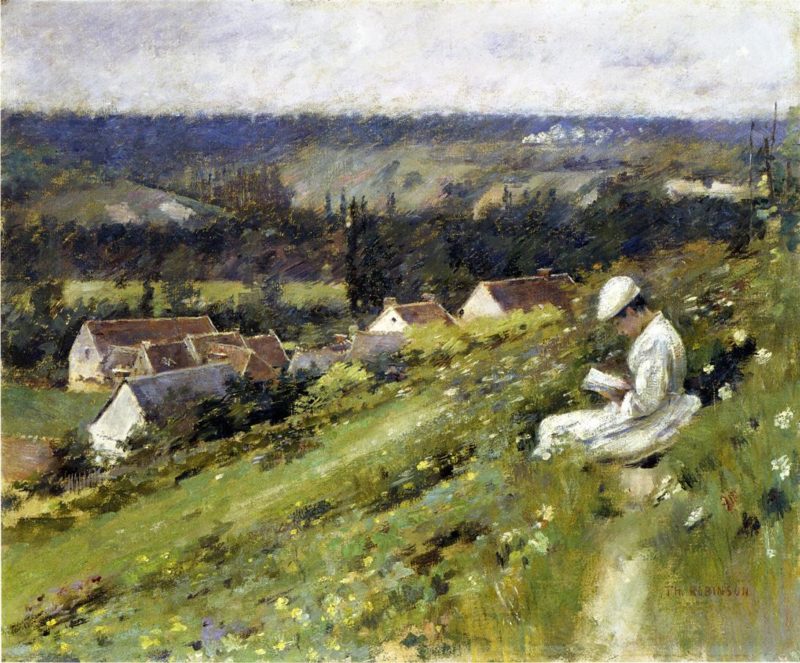 Val d'Arconville | Theodore Robinson | oil painting