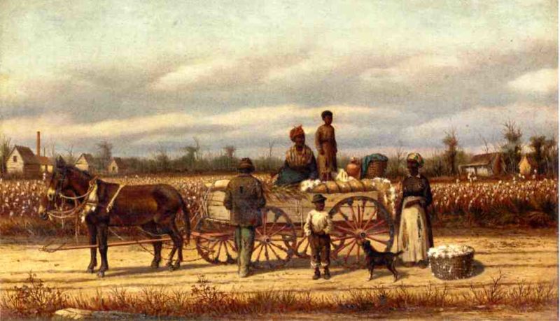 Noon Day Pause in the Cotton Field | William Aiken Walker | oil painting