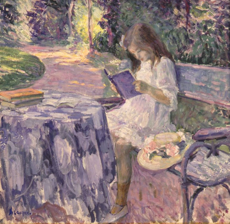 The Lesson | Henri Lebasque | oil painting