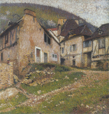 Houses in the Village | Henri Martin | oil painting