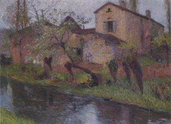 Maison de Marie Louise | Henri Martin | oil painting