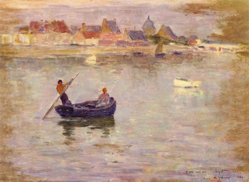 Boat Ride | Henri Le Sidaner | oil painting