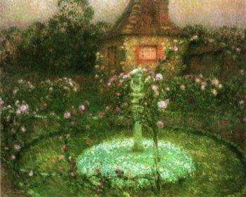 Le Pavillon | Henri Le Sidaner | oil painting