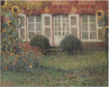 Sunflowers | Henri Le Sidaner | oil painting