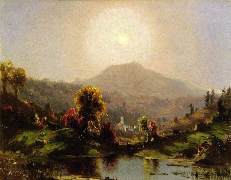 Autumn Light | Jervis McEntee | oil painting