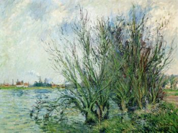 Willows Banks of the Oise | Gustave Loiseau | oil painting