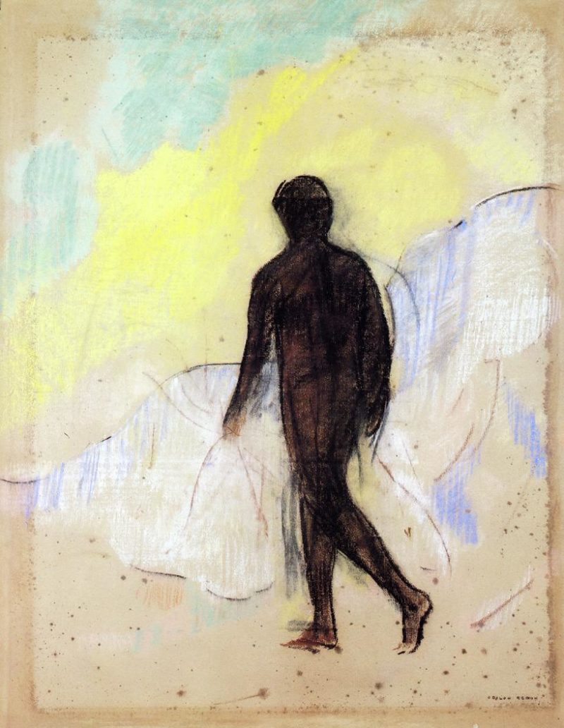 The Man | Odilon Redon | oil painting