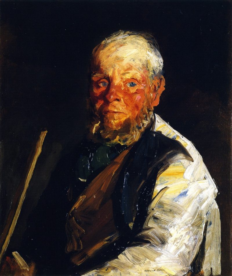 Old Johnnie | Robert Henri | oil painting