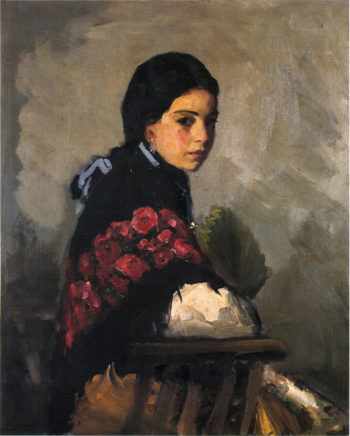 Spanish Girl | Robert Henri | oil painting