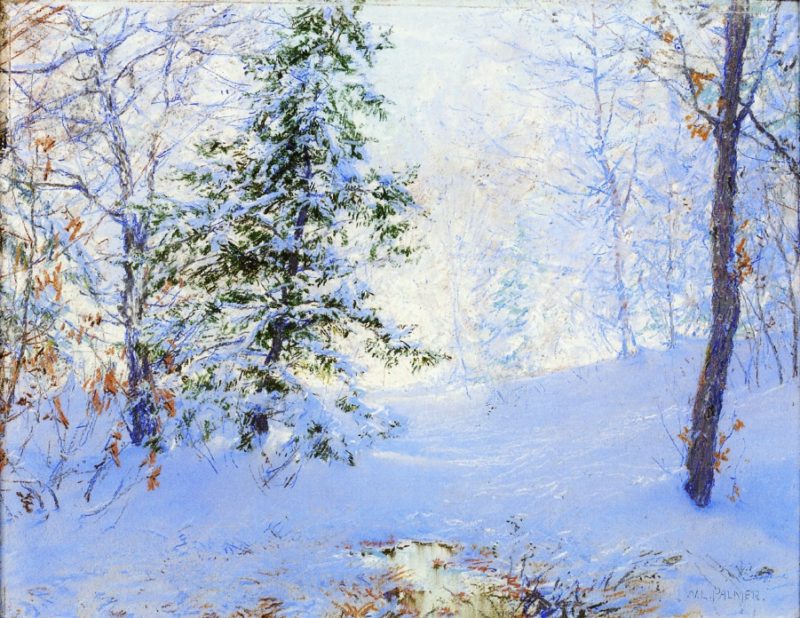 Winter Study | Walter Launt Palmer | oil painting