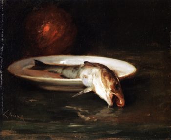 Fish Still LIfe | William Merritt Chase | oil painting