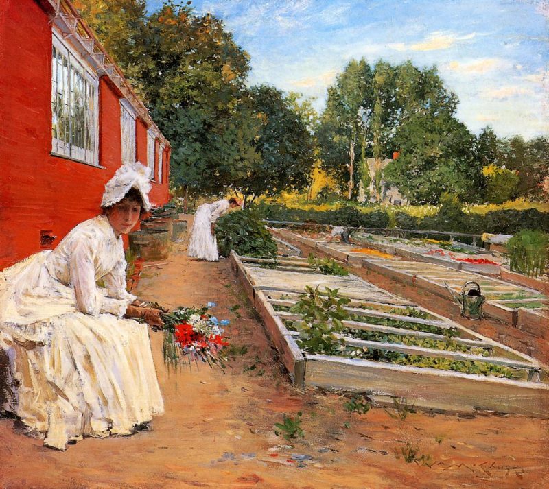 The Nursery | William Merritt Chase | oil painting