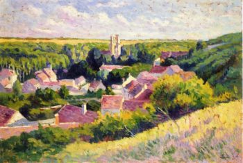 Moulineux the Village | Maximilien Luce | oil painting