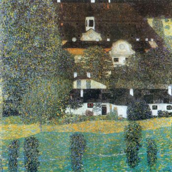 Schloss Kammer am Attersee II | Gustav Klimt | oil painting