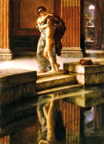 Idle Fears | Sir Edward John Poynter | oil painting