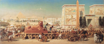 Israel in Egypt | Sir Edward John Poynter | oil painting
