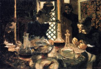 Lunchtime | Edouard Vuillard | oil painting