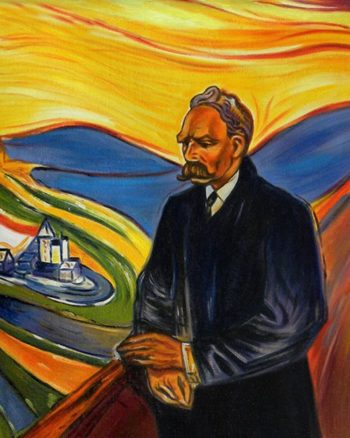 Friedrich Nietzsche | Edvard Munch | oil painting