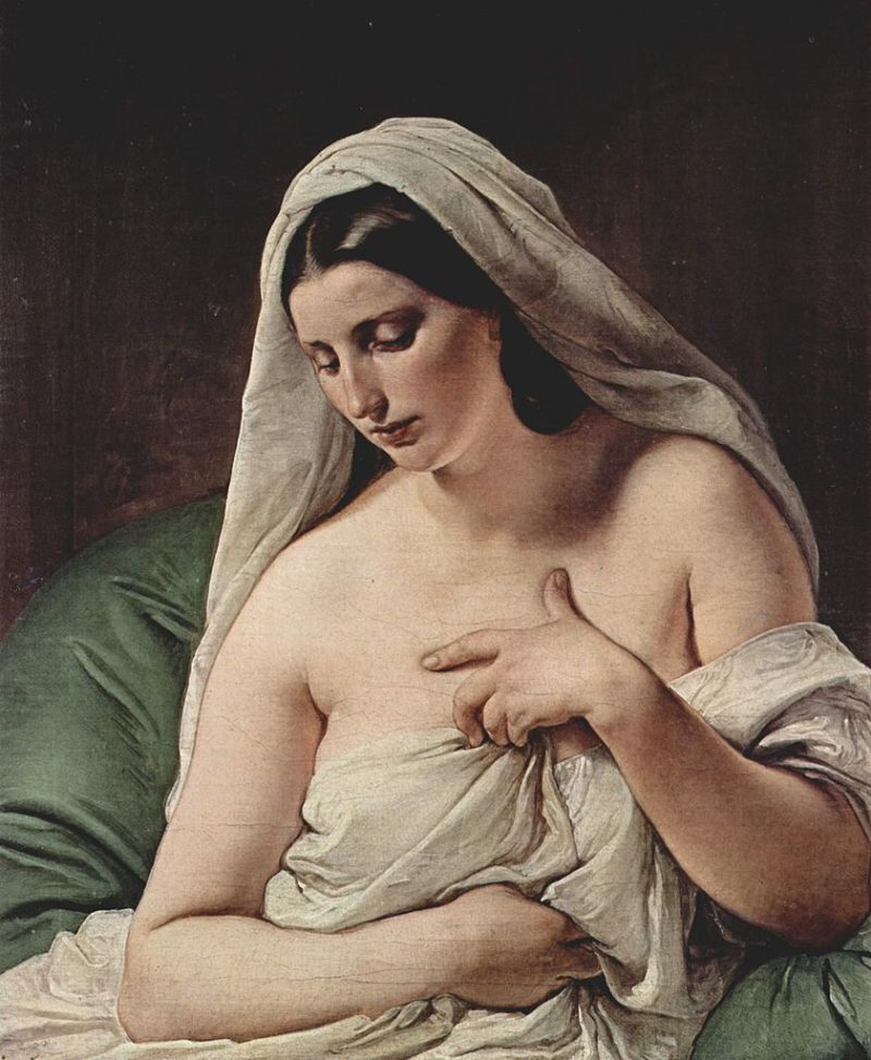 Odalisque | Francesco Paolo Hayez | oil painting