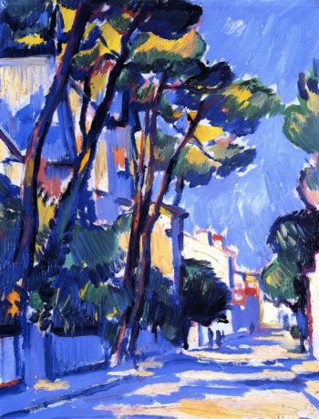 Street Scene France | Samuel John Peploe | oil painting