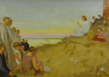 Sermon on the mount | Maurice Denis | oil painting