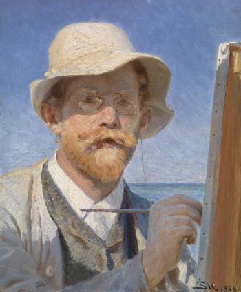 Self portrait | Peder Severin Kroyer | oil painting