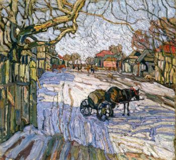 Winter II | Abraham A Manievich | oil painting