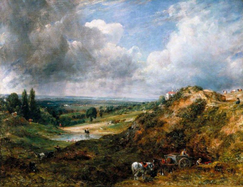 Hampstead Heath Branch Hill Pond | John Constable | oil painting