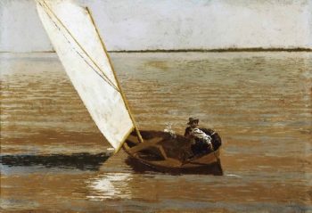 Sailing | Thomas Eakins | oil painting