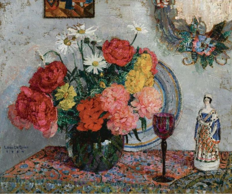 A Still Life 1924 | Leon De Smet | oil painting