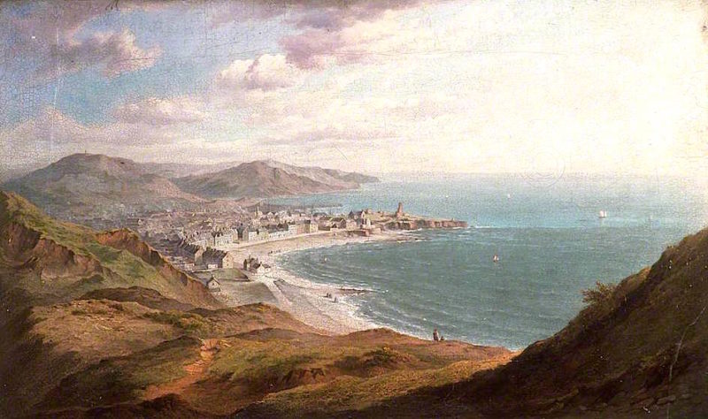 Aberystwyth from Constitution Hill | William Ward Gill | oil painting