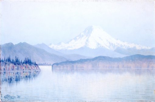 View of Mt. Rainier | Grafton T. Brown | oil painting