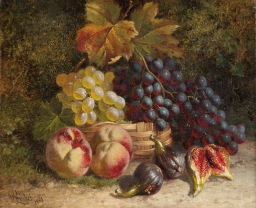 Still Life  Fruit | William Hughes | oil painting