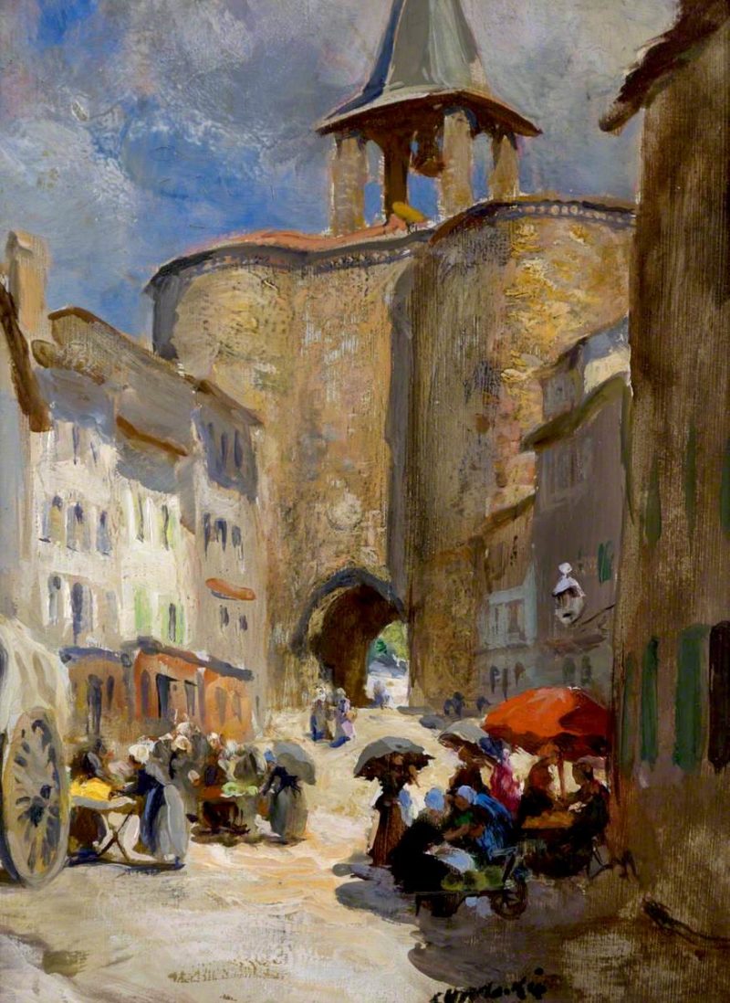 Parthenay | Charles Hodge Mackie | oil painting